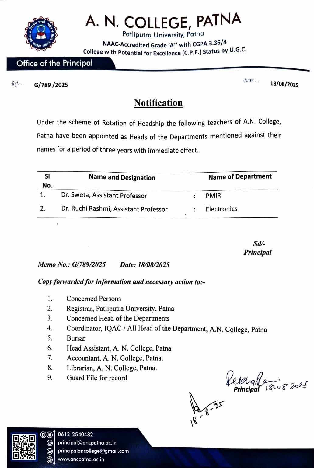 Notice